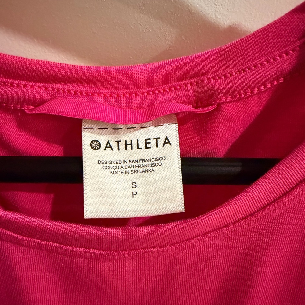 Athleta Pink Air Out Cinch Tank Top - Picture 3 of 6